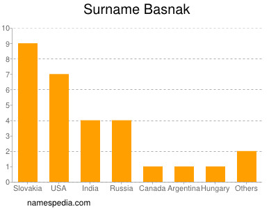 Surname Basnak