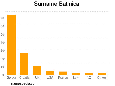 Familiennamen Batinica