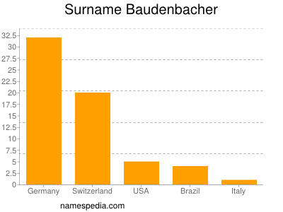 Familiennamen Baudenbacher