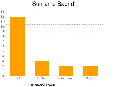 Familiennamen Bauridl