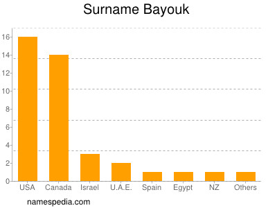 Familiennamen Bayouk