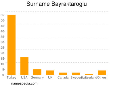 Familiennamen Bayraktaroglu