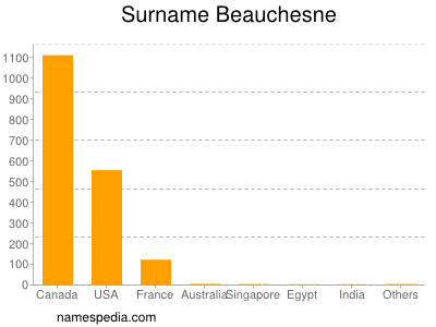 Familiennamen Beauchesne