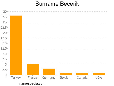 Surname Becerik