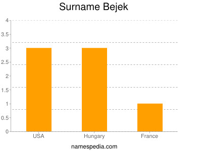 Surname Bejek