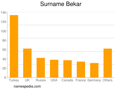 Familiennamen Bekar