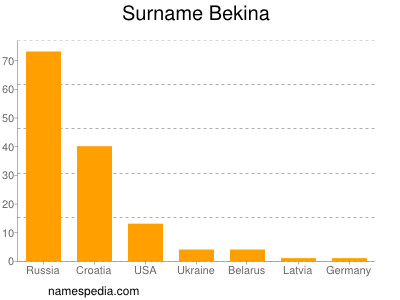 Surname Bekina