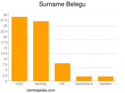 Familiennamen Belegu