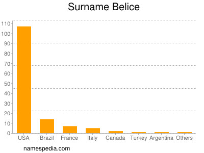 Familiennamen Belice