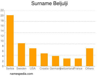 Familiennamen Beljulji