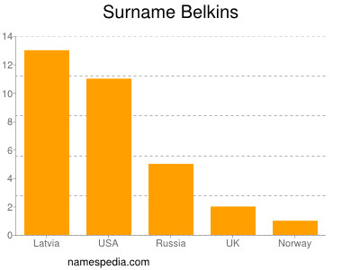 Familiennamen Belkins