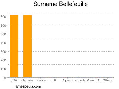 Familiennamen Bellefeuille