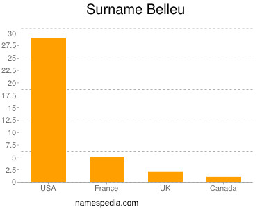 Familiennamen Belleu