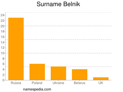 Familiennamen Belnik