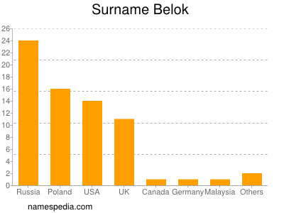 Familiennamen Belok