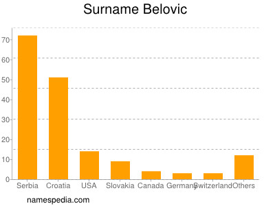 Familiennamen Belovic