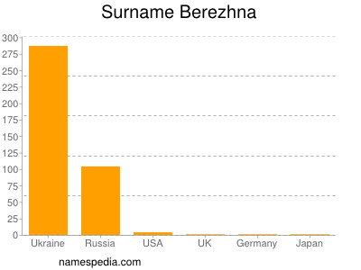 Familiennamen Berezhna