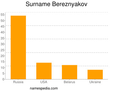 Surname Bereznyakov