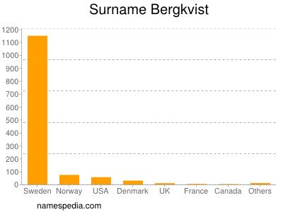 Familiennamen Bergkvist