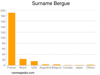 Familiennamen Bergue