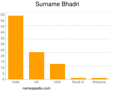 Familiennamen Bhadri