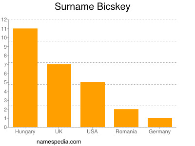 Familiennamen Bicskey