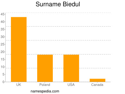 Familiennamen Biedul