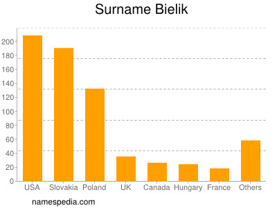 Familiennamen Bielik