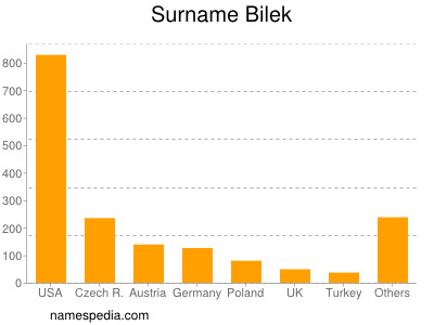 Familiennamen Bilek