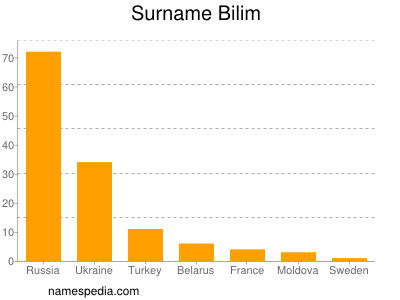 Familiennamen Bilim