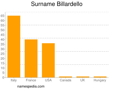 Surname Billardello