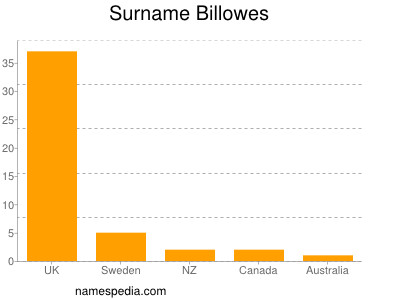 Familiennamen Billowes