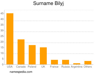 Familiennamen Bilyj