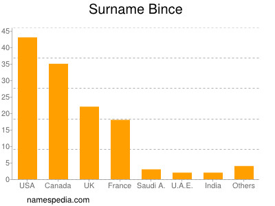 Familiennamen Bince