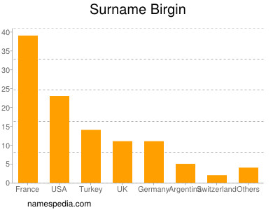 Familiennamen Birgin