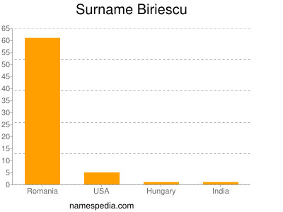 Familiennamen Biriescu