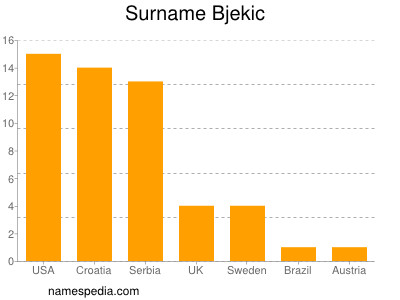 Familiennamen Bjekic