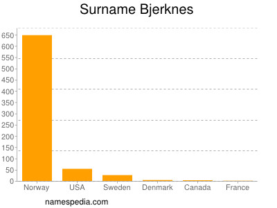 Familiennamen Bjerknes