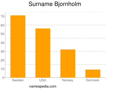 Surname Bjornholm