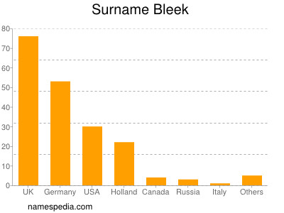 Surname Bleek