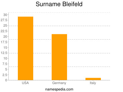 Familiennamen Bleifeld