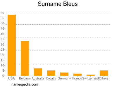 Surname Bleus