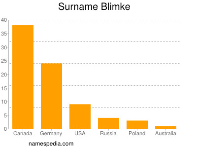 Surname Blimke