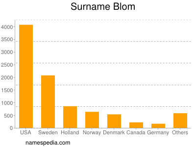 Familiennamen Blom