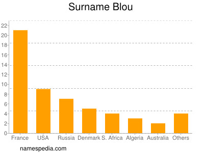 Familiennamen Blou