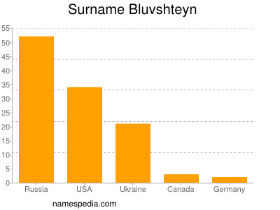 Familiennamen Bluvshteyn