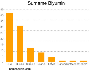 Familiennamen Blyumin