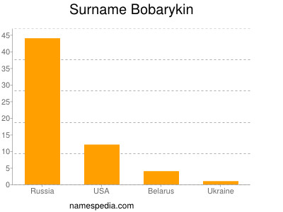 Familiennamen Bobarykin