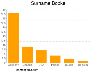 Familiennamen Bobke