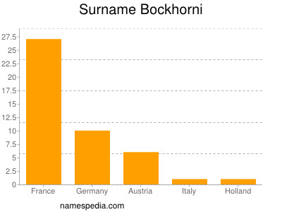 Surname Bockhorni